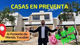 Casas en preventa el mejor precio en Ciudad Caucel Mérida Yucatán [upl. by Warner]