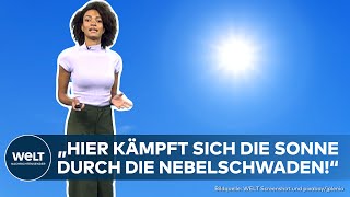 DEUTSCHLAND quotSonnenschein ist eine Raritätquot – Hier bricht die Sonne heute noch durch [upl. by Bonnes870]