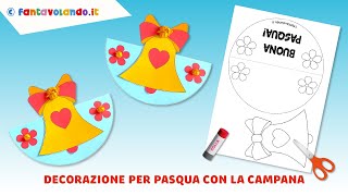 Decorazione per Pasqua con la campana [upl. by Ailb]