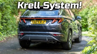 Hyundai Tucson audio review Krell Upgrade  TotallyEV [upl. by Ynolem366]