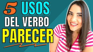 HOW to USE “PARECER” in a sentence SPANISH [upl. by Col198]