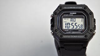 CASIO WATCH W218H [upl. by Sisson]