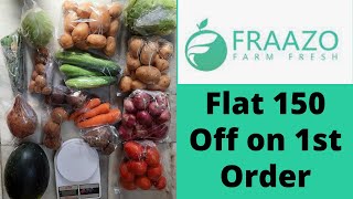 Fraazo App Review shorts  Fraazo App Review in Hindi  Fraazo App for Fresh Fruits and Vegetable [upl. by Juliette]