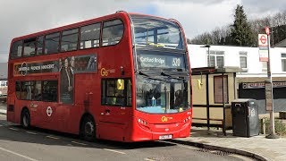 London Buses  Route 320  Catford to Biggin Hill Valley [upl. by Mashe]