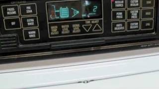 Maytag A9900 Washer Digital Controls [upl. by Kyte]