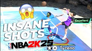 TYCENO MAKING INSANE SHOTS in NBA 2K25 [upl. by Yanat946]