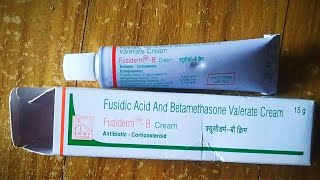 Fusiderm B Cream  Fusidic acid and Betamethasone Valerate Cream  Fusiderm B Cream Uses price [upl. by Gnuy]