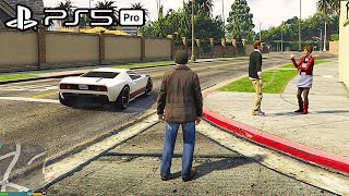 GTA 5 PS5 PRO Gameplay Ray Tracing 4K 60FPS [upl. by Yrac90]