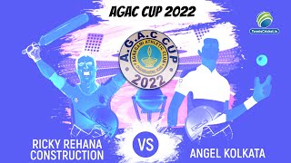 Ricky Rehana Construction vs Angel Kolkata  AGAC Cup 2022 [upl. by Annazus]