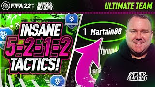 FIFA 22  END GAME INSANE 5212 CUSTOM TACTICS  PLAYER INSTRUCTIONS [upl. by Aloz]