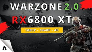 RX 6800 XT WARZONE 20  1080p 1440p 4K [upl. by Aeet]