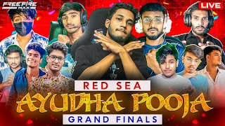 RED SEA AYUDHA POOJA GRAND FINALS  FREE FIRE LIVE TELUGU  TEAMCODE SANTHUBHAIGAMING [upl. by Noral]