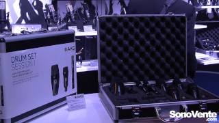 AKG Drum Set Session 1  Namm Show 2015 [upl. by Lissak]