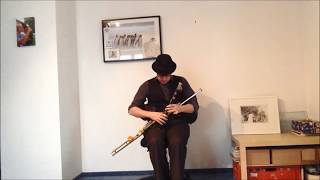 Simon Pfisterer Uilleann Piping  A Tune A Week  Week 1 Byrnes HornpipeThe Oak Tree [upl. by Izawa703]