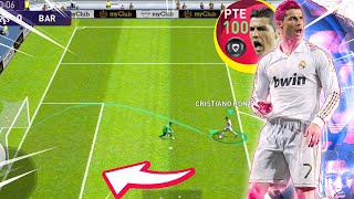 CR7 DANDO SHOW NA ESTREIA PES 2021 MOBILE [upl. by Ssenav]