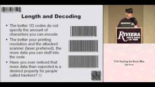 DEFCON 16 Toying with Barcodes [upl. by Ahsieyn]