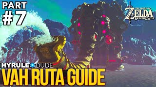 Zelda Breath of the Wild  Vah Ruta Divine Beast Walkthrough  Part 7 [upl. by Maude]