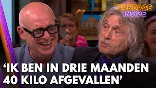 Johan vertelt in drie maanden tijd veertig kilo te zijn afgevallen René weet niet wat hij hoort [upl. by Cochard570]