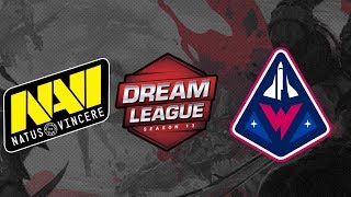 Natus Vincere vs Winstrike Bo2  DreamLeague Season 13 CIS Closed Qualifier MAP 2 4liverr [upl. by Nekial]