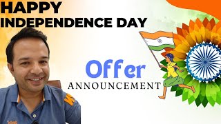 Happy Independence Day amp Rakshabandhan Offer [upl. by Lesiram]