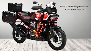 New 2024 HarleyDavidson CVO Pan America  This is the first adventure touring motorbike from [upl. by Nahshunn535]