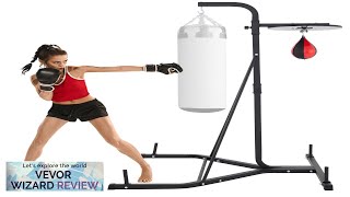 VEVOR Heavy Bag Stand with Speed Ball Height Adjustable Punching Bag Review [upl. by O'Reilly576]