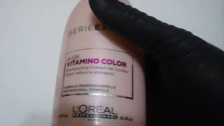 Loreal Professionnel Serie Expert Vitamino Color A OX Shampoo 16 9 Fluid Ounce [upl. by Zischke523]