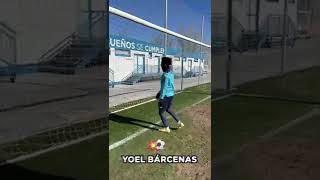 🇵🇦 Yoel Bárcenas 🆚 Randjelovic 🇷🇸 crossbar  CD Leganés shorts [upl. by Ewen501]