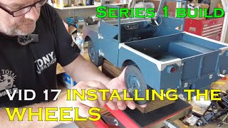 16 scale model Armortek Series 1 Land roverVid 17 I show you a great Mod and install the wheels [upl. by Imeka]