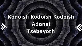 MANTRA KODOISH KODOISH KODOISH ADONAI TSEBAYOTH  REMOVE ENERGIAS NEGATIVAS  SEM COMERCIAIS [upl. by Rannug]