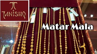 Tanishq Latest Matar Mala designs with PriceGold Chainlight weight chaindeeyaHindi [upl. by Mahtal]