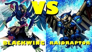 Real Life Yugioh  BLACKWING vs RAIDRAPTOR  March Adjusted List 2016 Scrub League [upl. by Giaimo862]