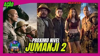 JUMANJI 2 A PROXIMA FASE 2019 FILME REVIEW COMPLETO AÇÃO Dwayne Johnson Jack Black Kevin DUBLADO [upl. by Ahrat115]