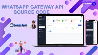 WhatsApp API Gateway Full Source Code  WA Gateway [upl. by Noelle]