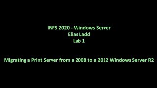 Migrating a Print Server from a Windows 2012 to a Windows 2016 [upl. by Issac670]