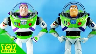 2016 Buzz VS 1995 Buzz Lightyear OCTOYBER Action Figure Unboxing Review Disney Toy Story ToyReplay [upl. by Nrubyar]