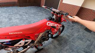 Honda CRF 250R 2021 Yoshimura RS9 [upl. by Lessig]