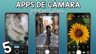 Las 5 MEJORES aplicaciones de CÁMARA para ANDROID 2022 [upl. by Ardnalak787]