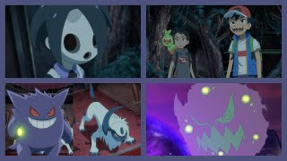 Ash amp Goh Meet Allister Ashs Gengar amp Gohs Absol VS Spiritomb Pokemon Journeys Episode 91 REVIEW [upl. by Nohsreg]