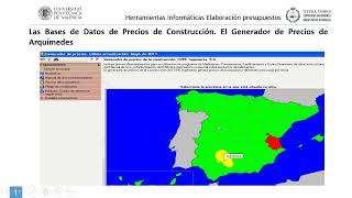 Herramientas Informáticas Elaboración Presupuestos   UPV [upl. by Attenra]