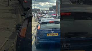 London Traffic problem 🇬🇧🇬🇧🇬🇧 traffic stuckinside travel youtubeshorts viralvideo [upl. by Lamhaj1]