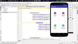 Android Bangla Tutorial 615  Android CardView part1 [upl. by Oza291]