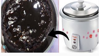 Make Brownies in a Rice Cooker Easy Rice Cooker Brownie Recipe [upl. by Fiedler]