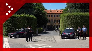 Arcore addio a Silvio Berlusconi le immagini da Villa San Martino [upl. by Nollad]