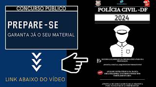 Apostila Policia Civil DF Nutricionista Gestor de Apoio 2024 [upl. by Jadwiga684]