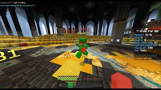 Cubecraft FFA party 18 new map halls [upl. by Leuas]