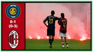 Inter Milan v AC Milan 01 Agg 05 UCL 2005 QUARTERFINAL FLASHBACK  4K UHD [upl. by Amble]