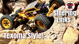 Texoma Style Steering Links—CR18P and SCX24 [upl. by Bobby]