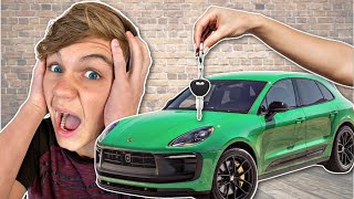 We BOUGHT Him a NEW CAR Surprise REACTION [upl. by Thetes]