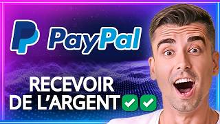 COMMENT RECEVOIR de lARGENT sur PayPal  Tutoriel débutant 30 secondes [upl. by Leverick]